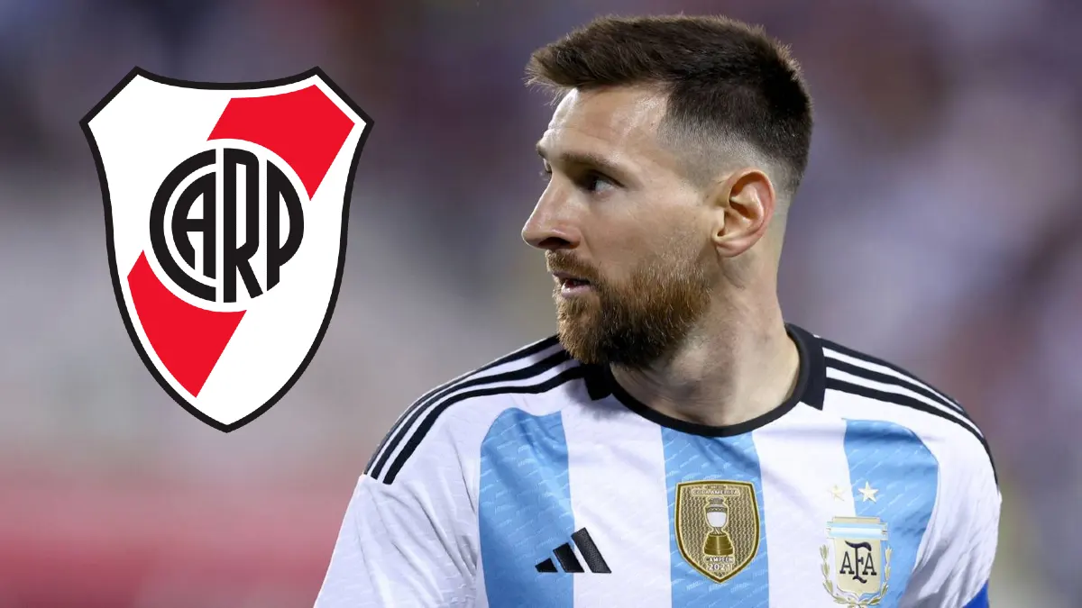 Lionel Messi Selección Argentina River Plate