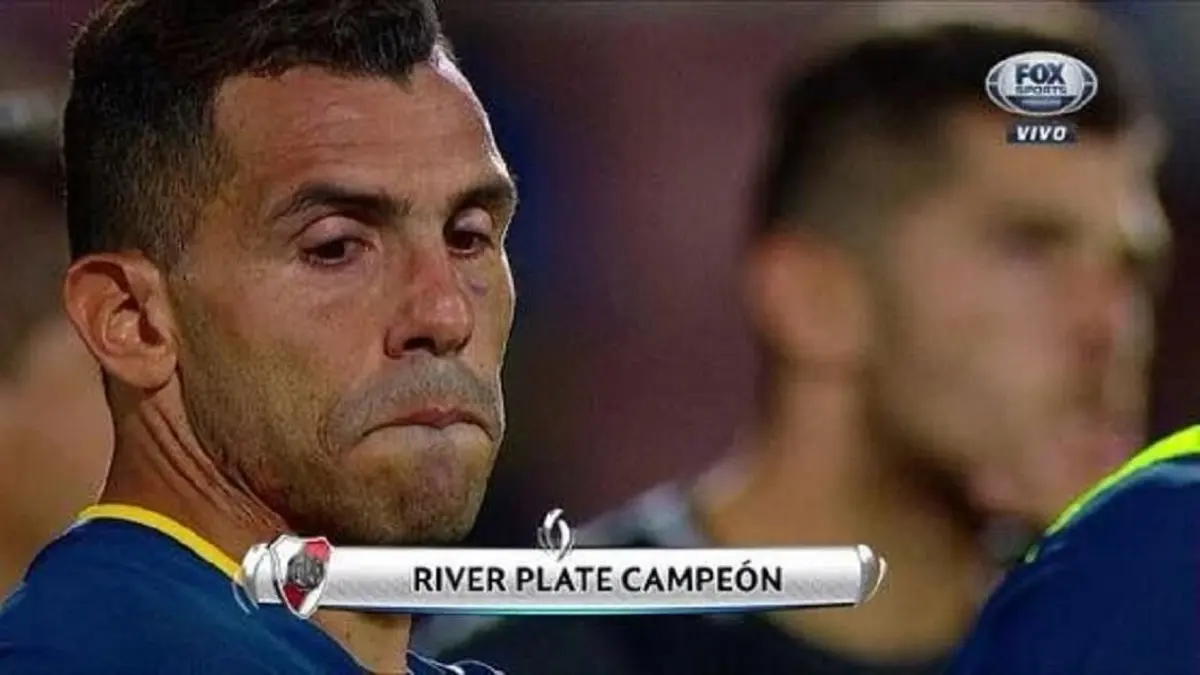 River Plate Carlos Tévez Superclásico Supercopa Argentina