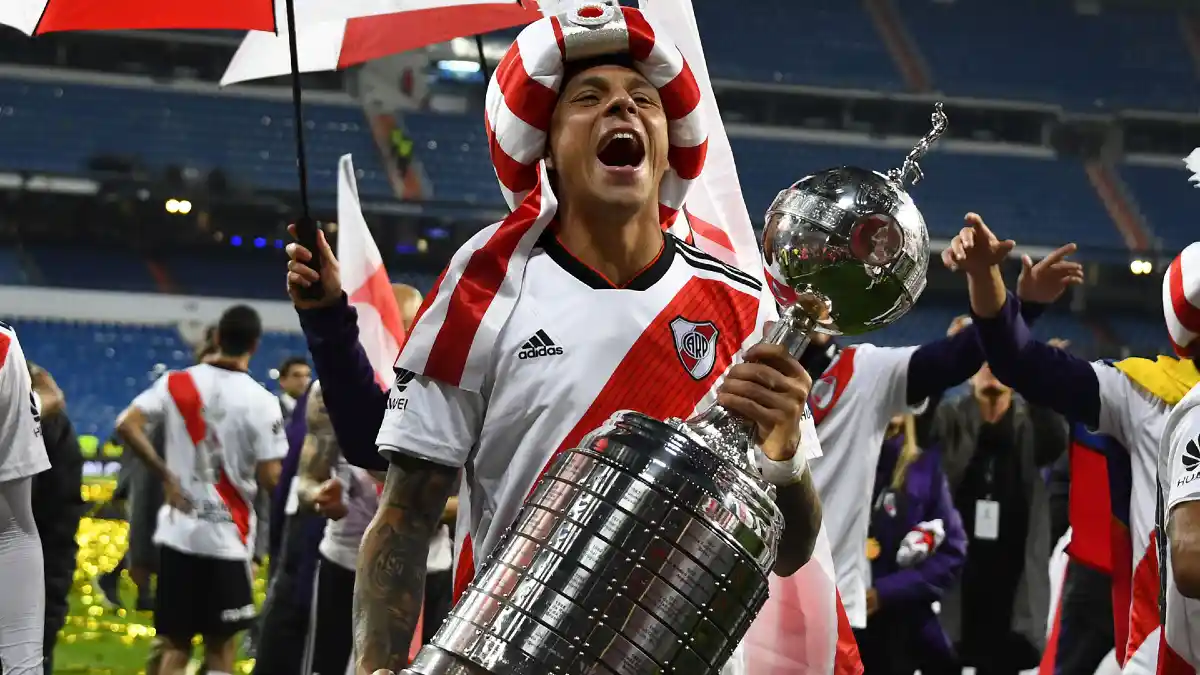 Enzo Pérez River Plate Copa Libertadores