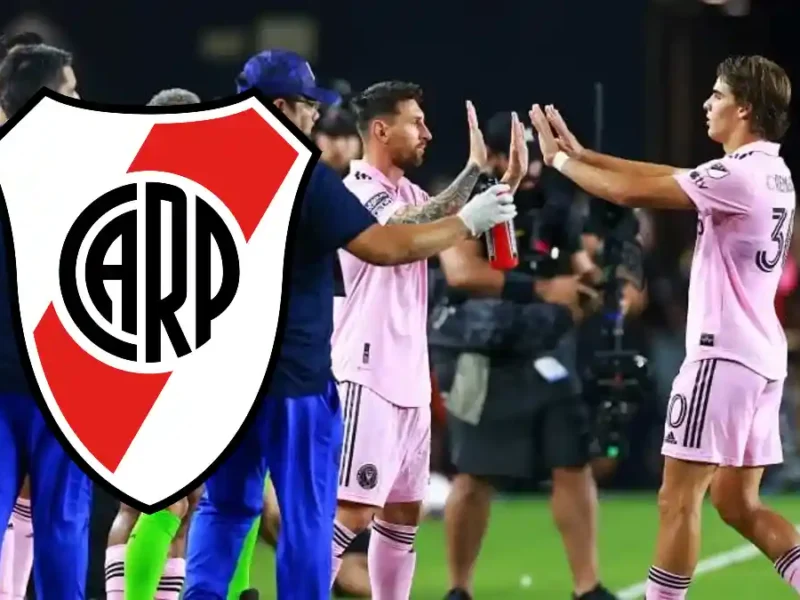 River Plate Lionel Messi Benjamín Cremaschi