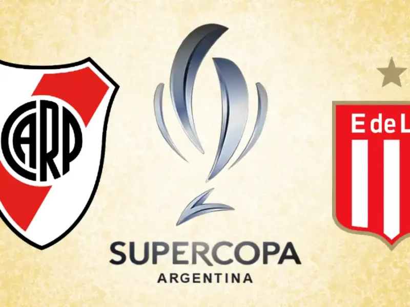 River Plate Estudiantes de La Plata Supercopa Argentina