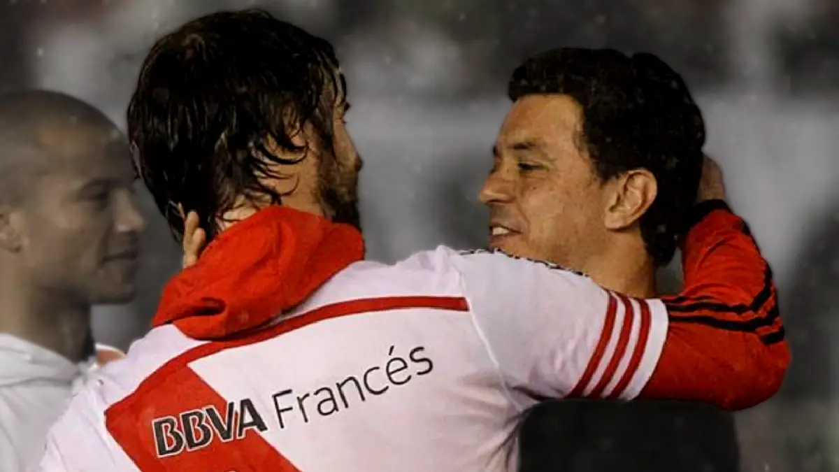 Marcelo Gallardo Fernando Cavenaghi River Plate