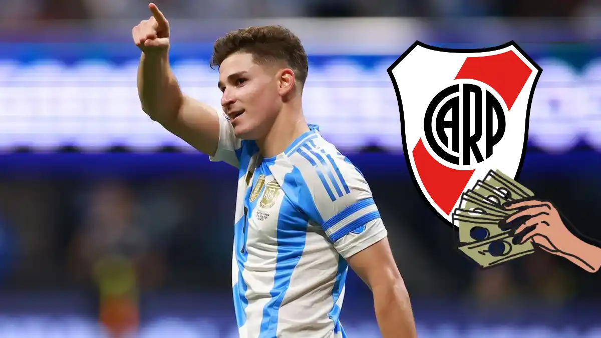 Julián Álvarez River Plate Argentina Venta Millones