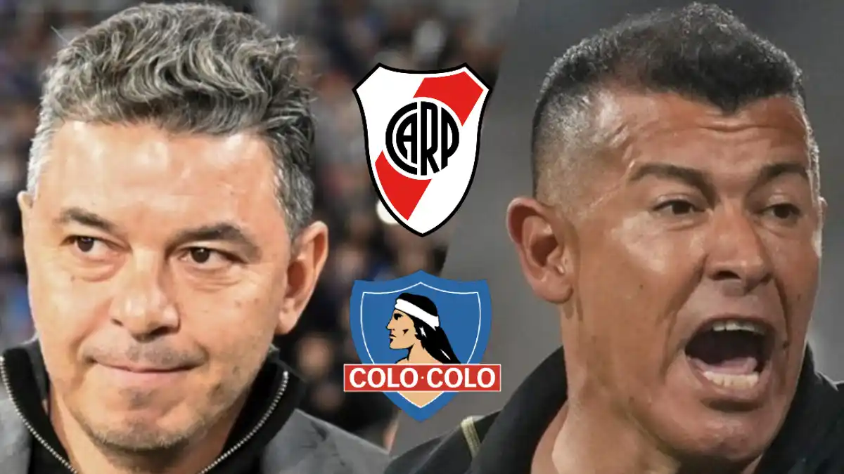 Marcelo Gallardo Jorge Almirón River Plate Colo-Colo