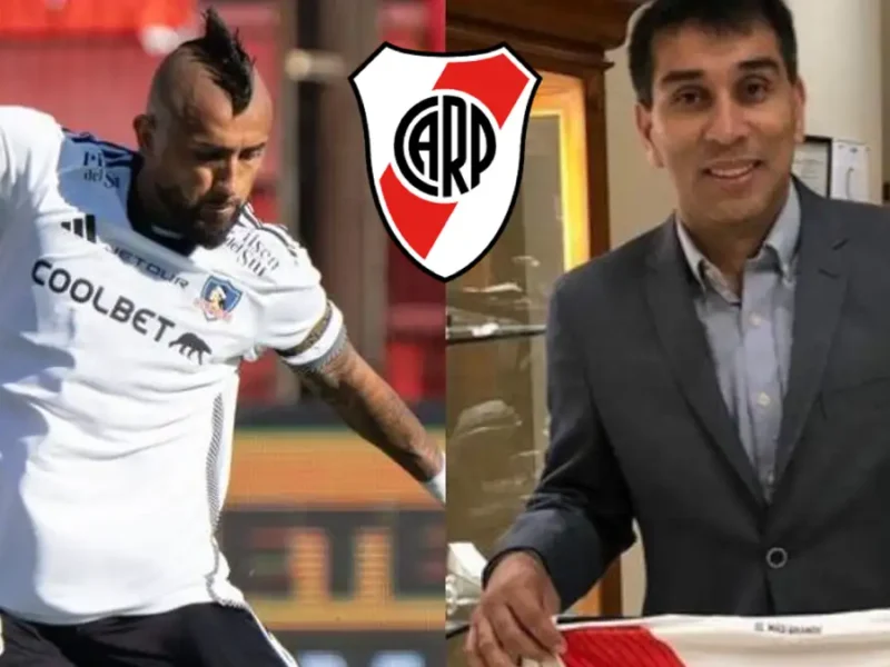 Pipino Cuevas Arturo Vidal River Plate