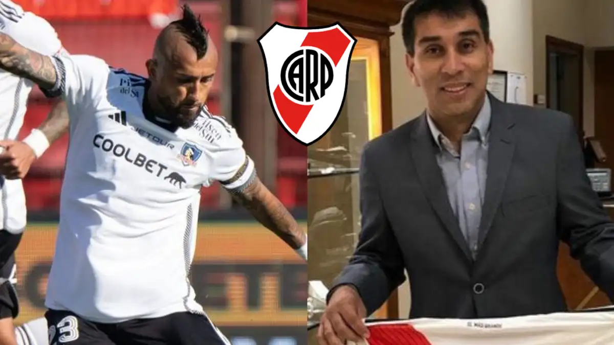 Pipino Cuevas Arturo Vidal River Plate