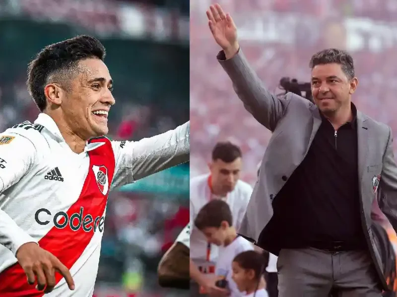 Marcelo Gallardo Pablo Solari River Plate