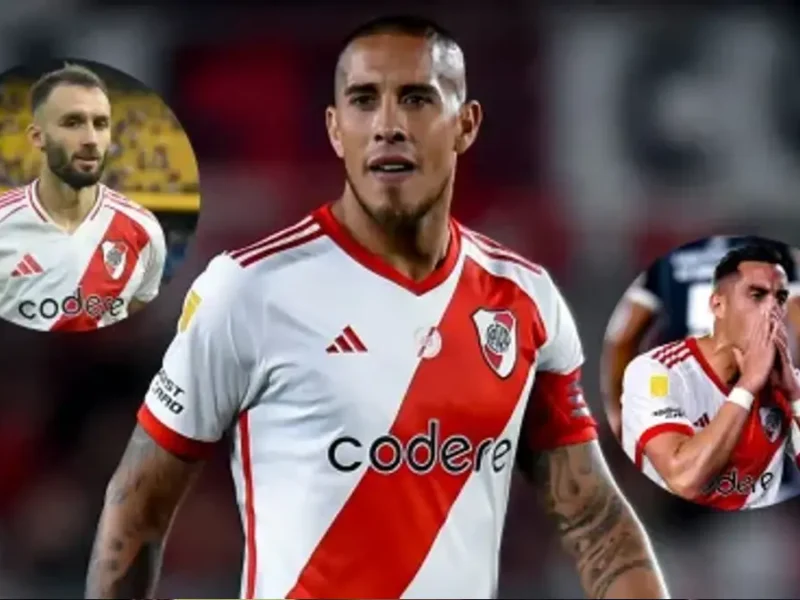 Jonatan Maidana Germán Pezzella Ramiro Funes Mori River Plate