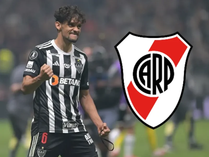 Gustavo Scarpa River Plate Atlético Mineiro