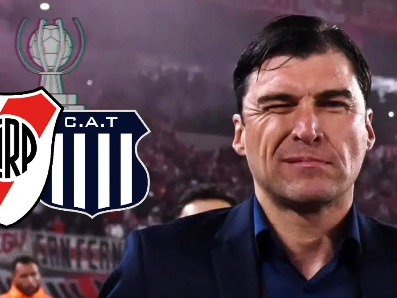 Alexander Medina River Plate Talleres Supercopa Internacional