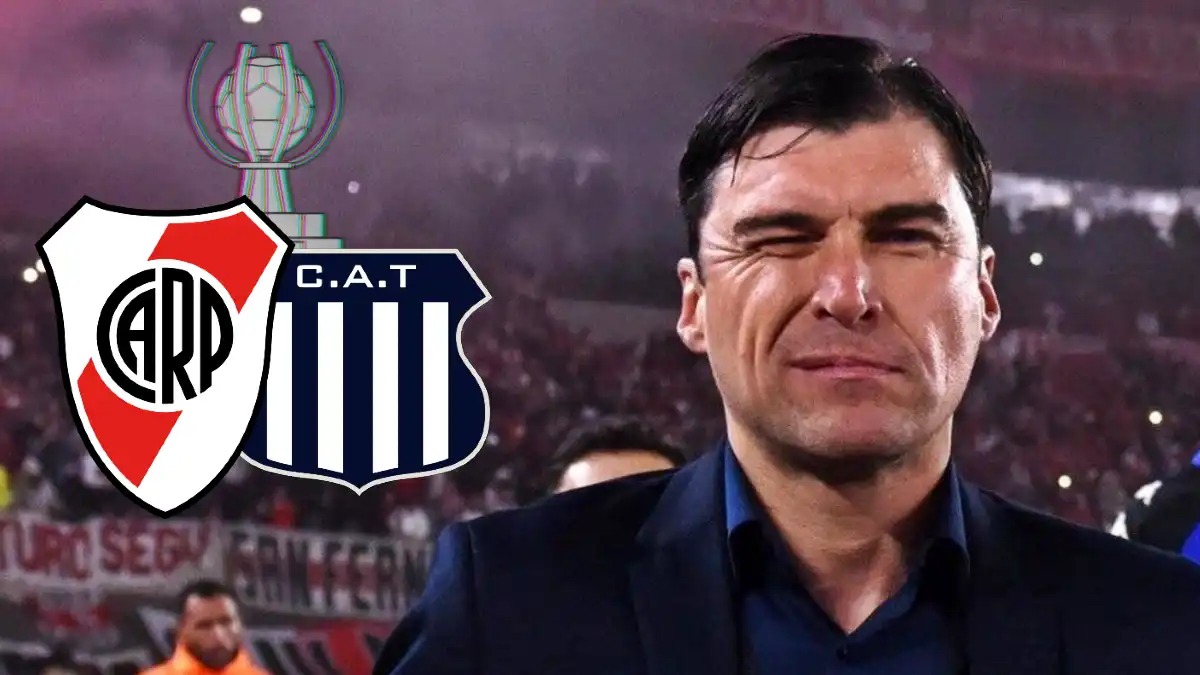 Alexander Medina River Plate Talleres Supercopa Internacional