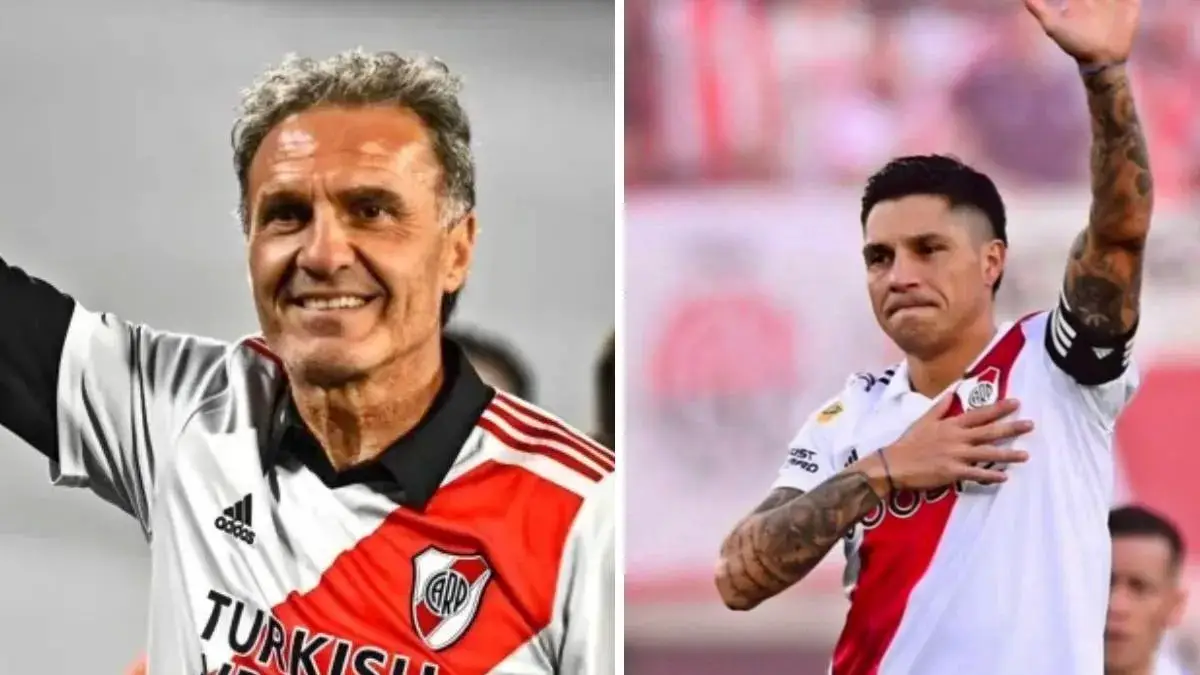 Oscar Ruggeri Enzo Pérez River Plate