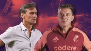 River Plate Universitario Fabián Bustos Marcelo Gallardo