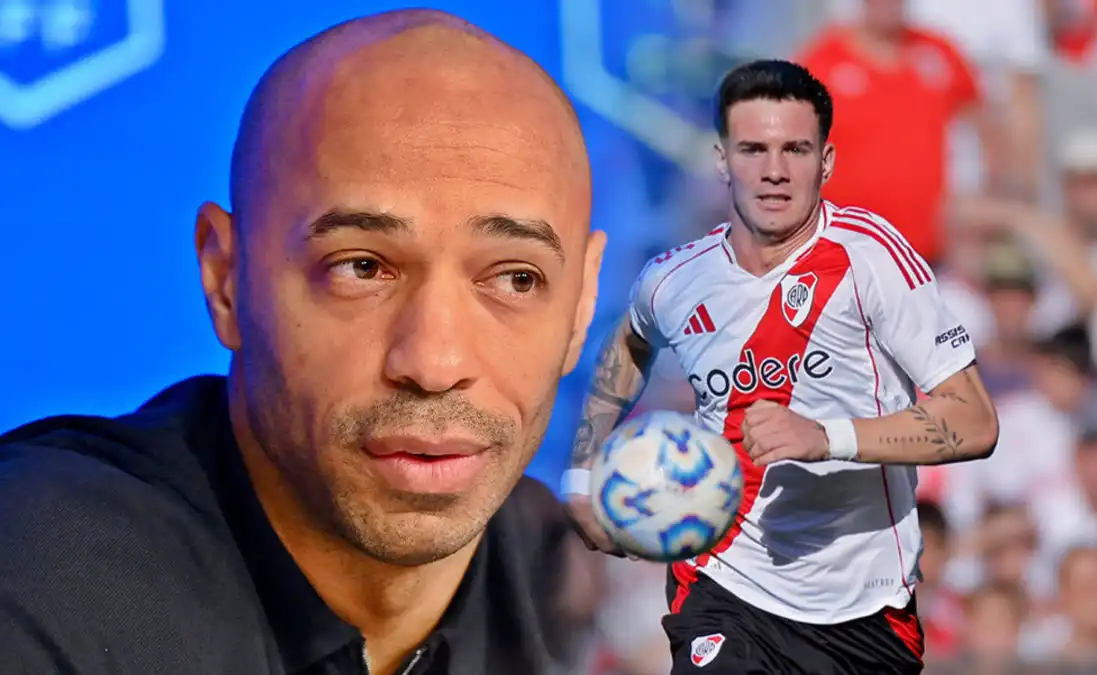Thierry Henry Franco Mastantuono River Plate