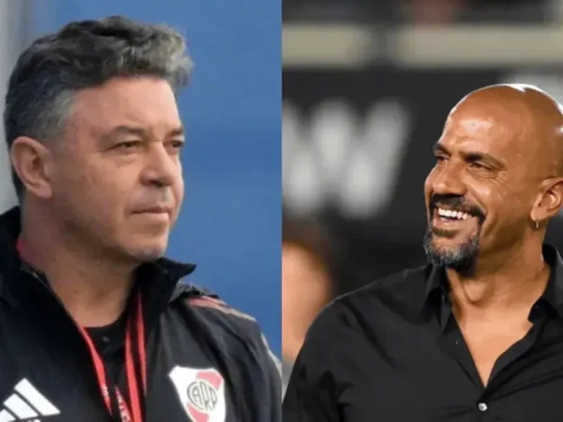 Marcelo Gallardo Juan Sebastián Verón River Plate