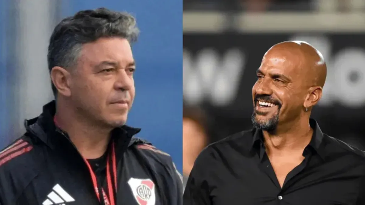 Marcelo Gallardo Juan Sebastián Verón River Plate
