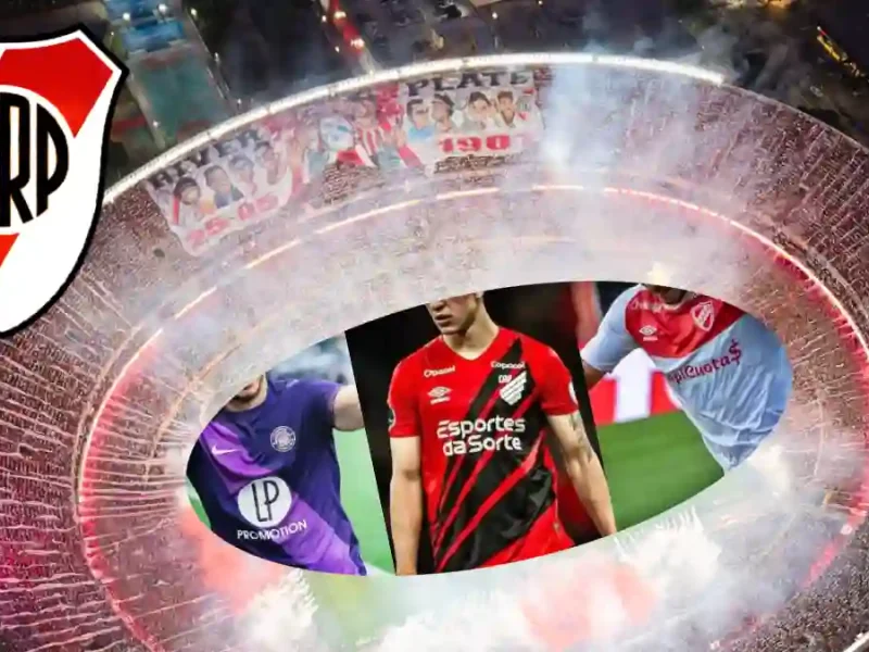 Gabriel Suazo Román Vega Lucas Esquivel River Plate
