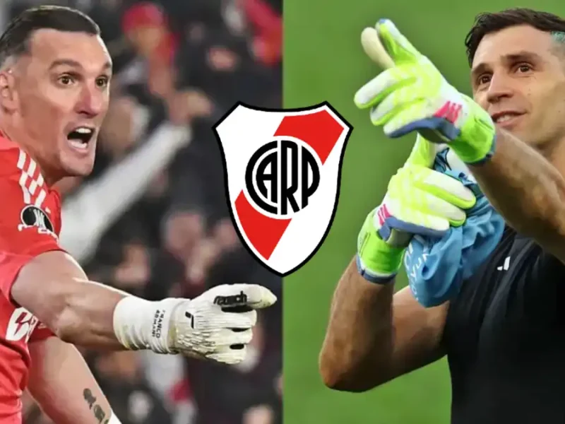 Franco Armani Dibu Martínez River Plate