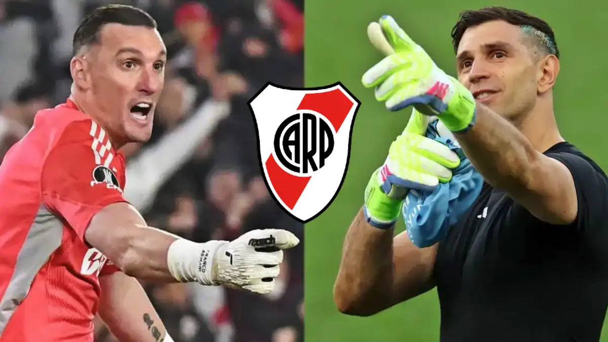 Franco Armani Dibu Martínez River Plate