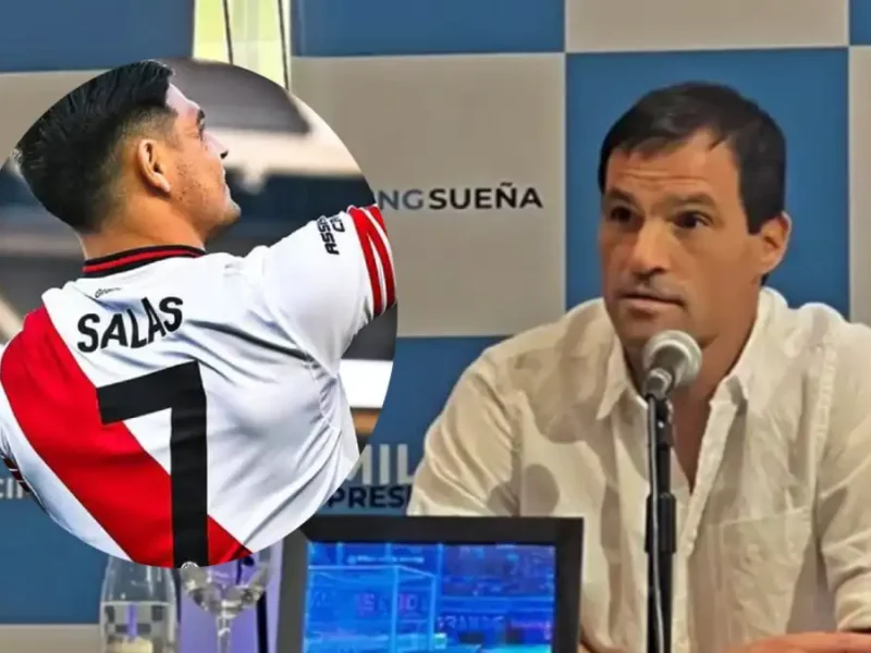 Sebastián Saja Racing Club Maximiliano Salas River Plate