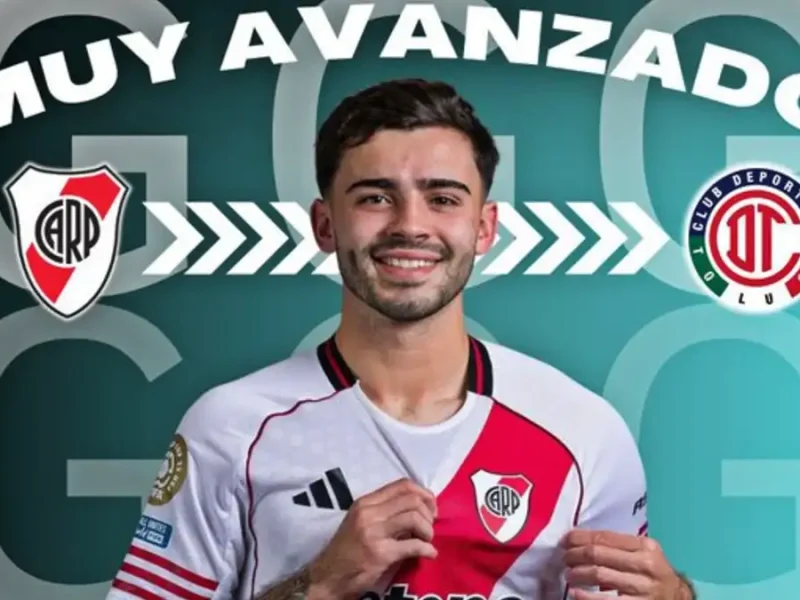 Santiago Simón River Plate Deportivo Toluca