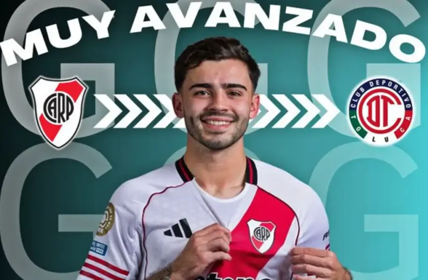 Santiago Simón River Plate Deportivo Toluca