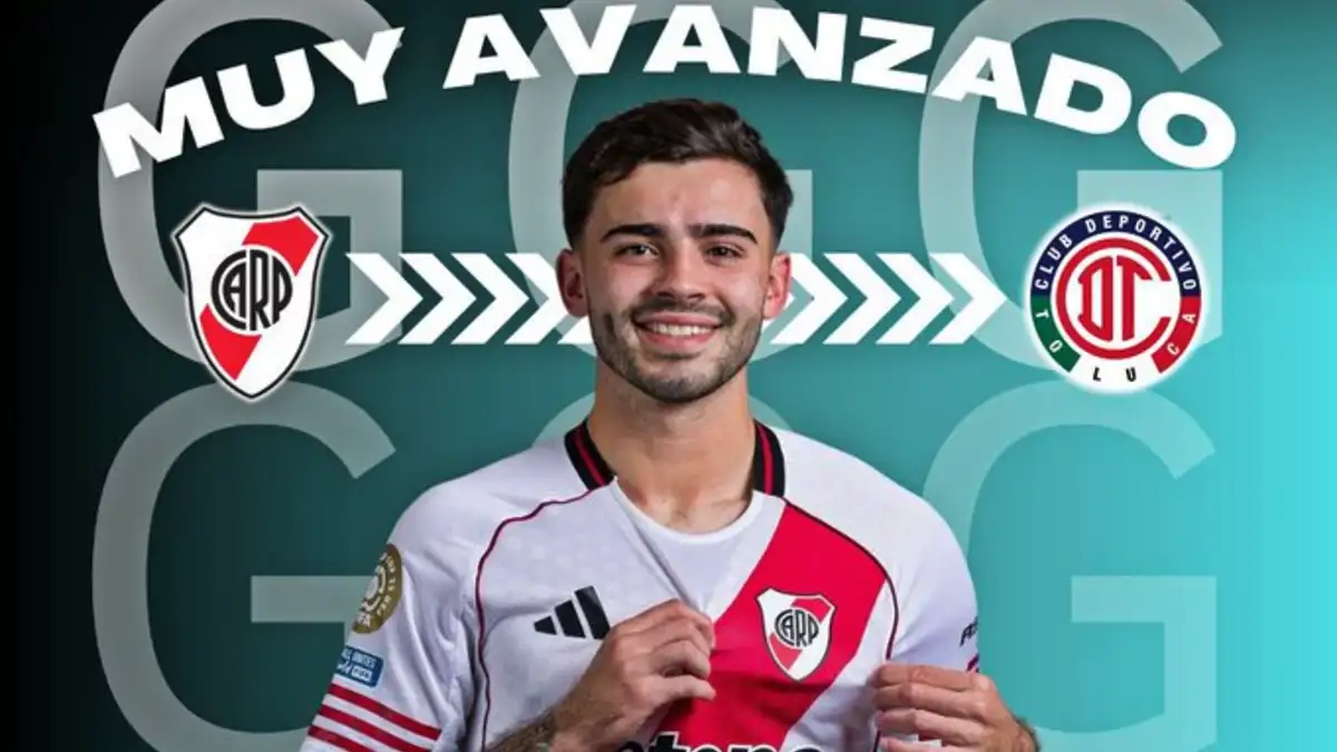 Santiago Simón River Plate Deportivo Toluca