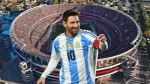 Lionel Messi Estadio Monumental River Plate