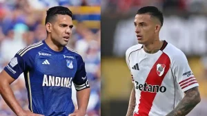 Radamel Falcao Kevin Castaño River Plate