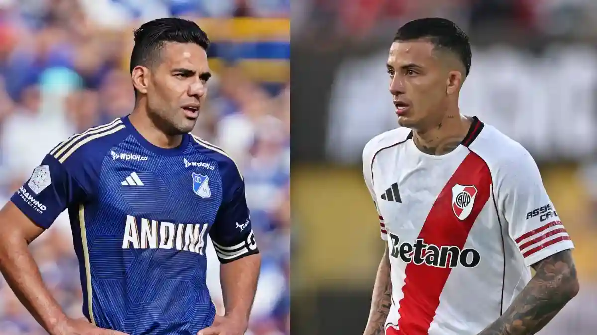 Radamel Falcao Kevin Castaño River Plate