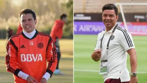Javier Saviola Marcelo Gallardo River Plate