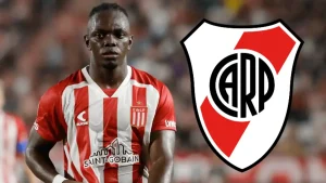 Edwuin Cetré River Plate Estudiantes