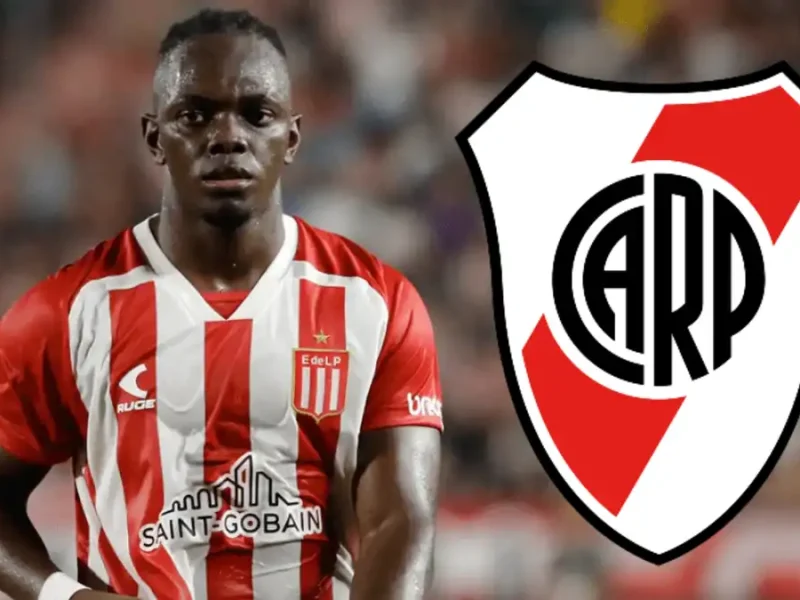 Edwuin Cetré River Plate Estudiantes