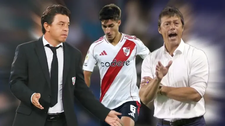 Federico Gattoni Matías Almeyda Marcelo Gallardo River Plate