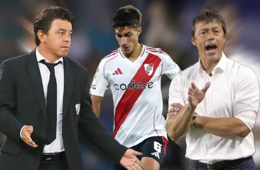 Federico Gattoni Matías Almeyda Marcelo Gallardo River Plate