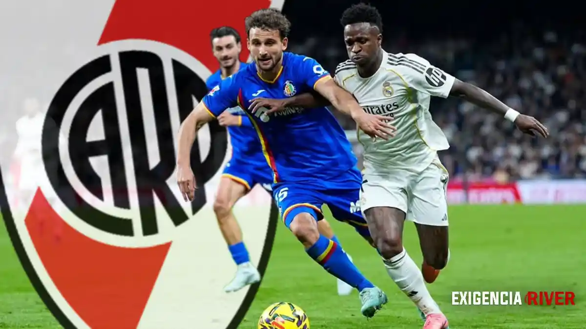 Getafe Real Madrid River Plate Vinícius Jr. Sebastián Boselli