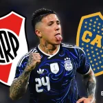 Enzo Fernández River Plate Boca Juniors Selección de Argentina