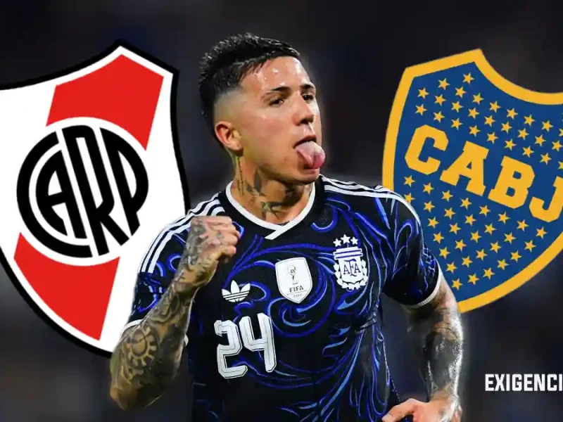 Enzo Fernández River Plate Boca Juniors Selección de Argentina