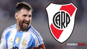 Lionel Messi River Plate