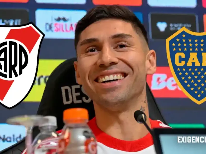 Gonzalo Montiel River Plate Boca Juniors Superclásico