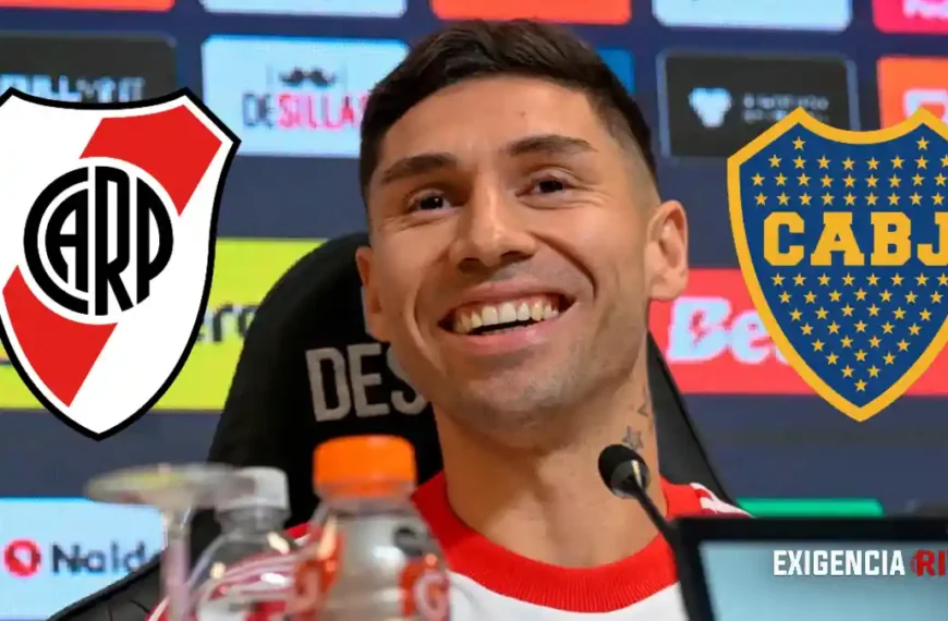 Gonzalo Montiel River Plate Boca Juniors Superclásico