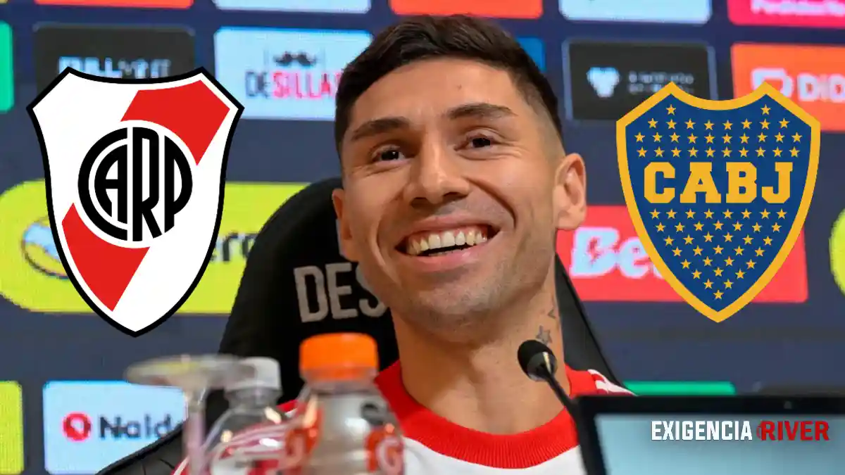 Gonzalo Montiel River Plate Boca Juniors Superclásico