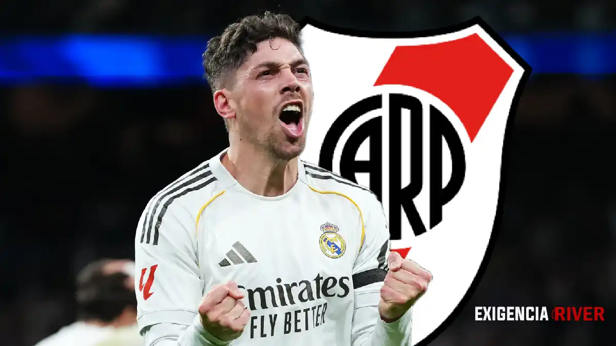 Federico Valverde Real Madrid River Plate